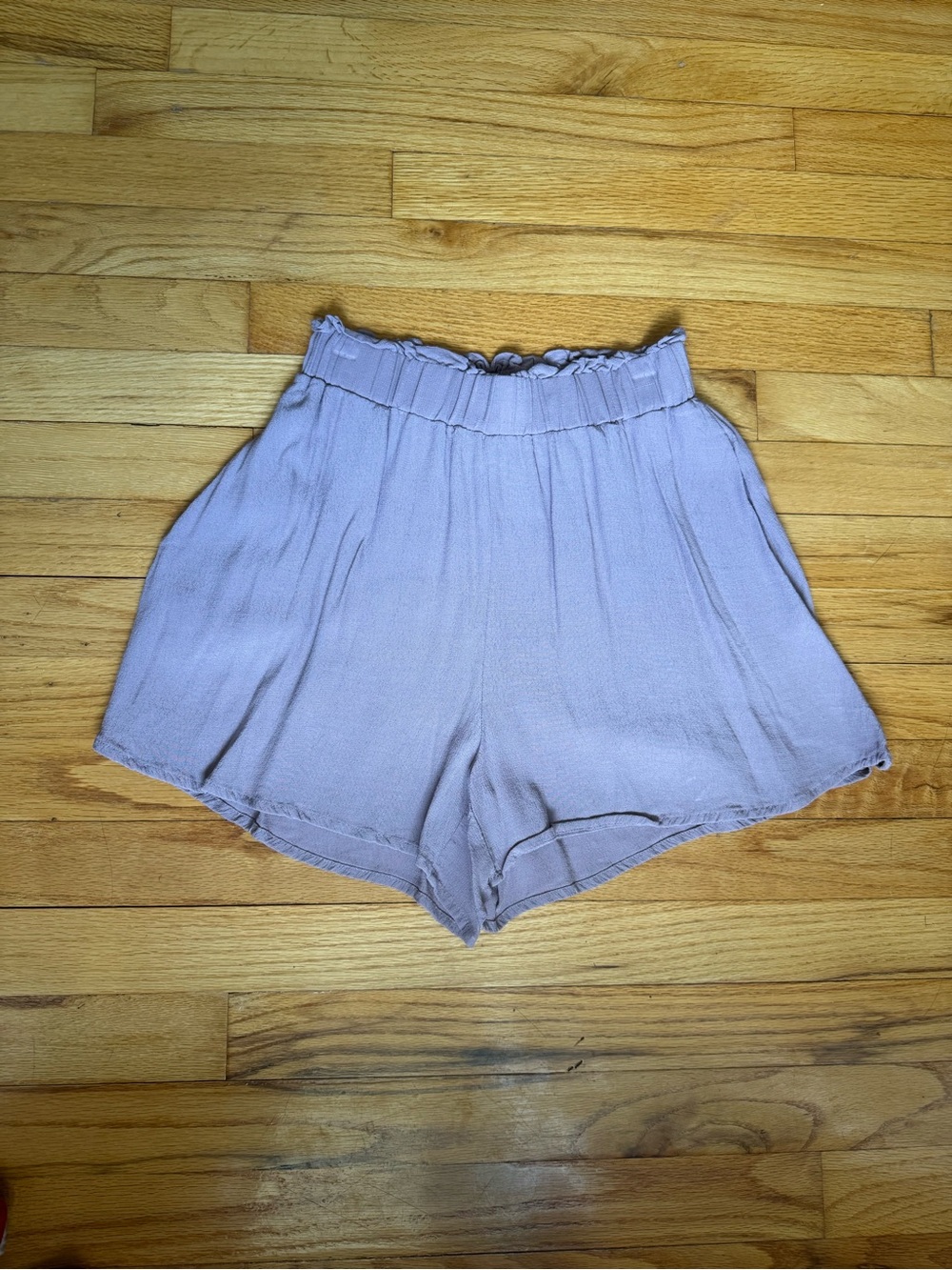 Hollister High-Waist Lavender Flow Shorts